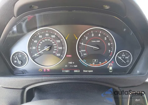 2016 BMW 328I xDrive from USA, damaged, VIN WBA8E3C53GK502333